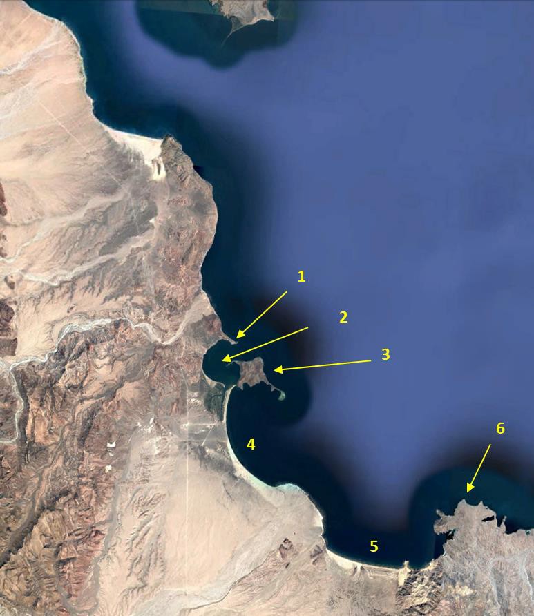 Mapa No. 10. Bahía de San Luis Gonzaga